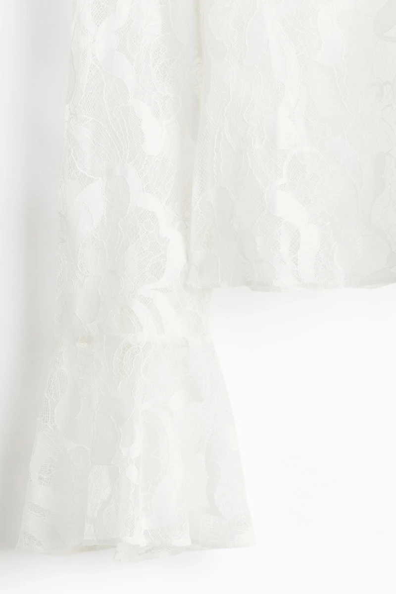 Blouse en dentelle