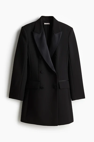 Robe blazer façon smoking