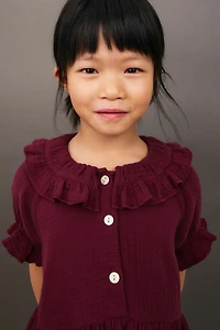 Robe en mousseline de coton