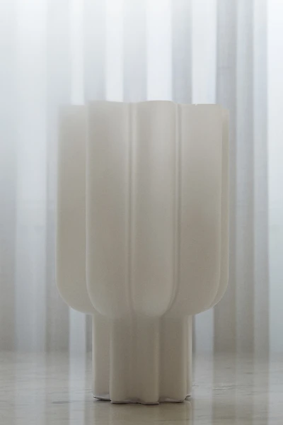 Lampe de table en verre