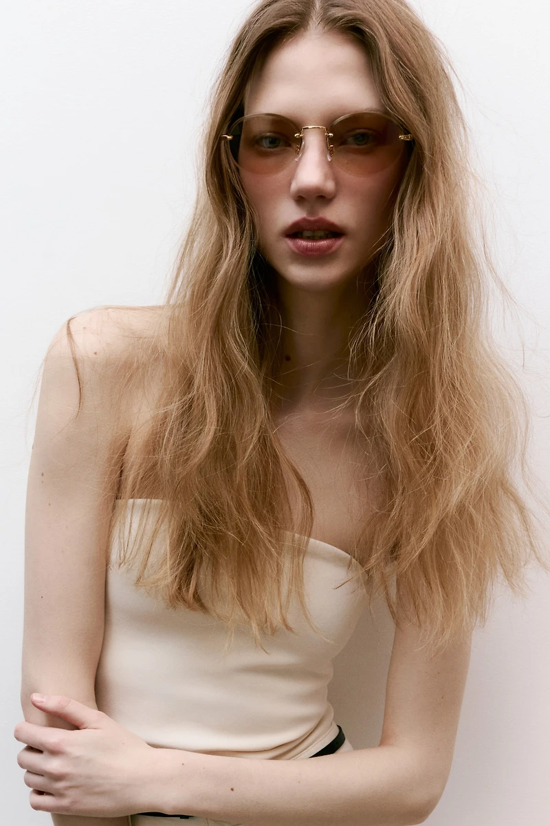 Lunettes de soleil rondes