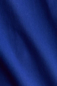 Open-Back Twill Dress