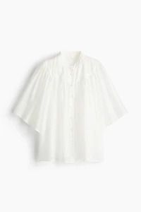 Butterfly-Sleeved Blouse