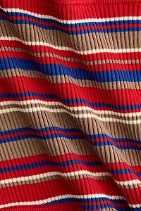 Rib-Knit Mini Shorts