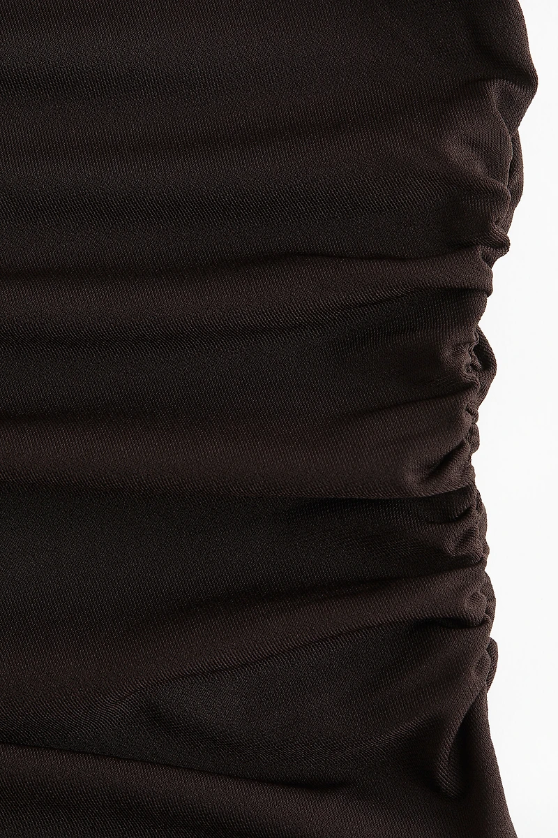 Haut en jersey à effet drapé