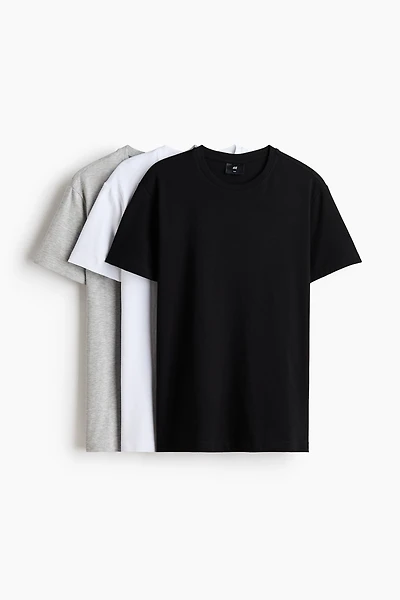 3-pack Slim Fit T-shirts