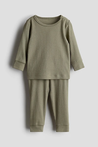 Ribbed Cotton Set