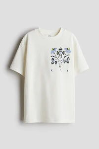 Fine-Knit T-Shirt