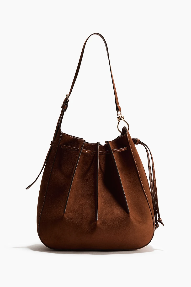 Pleated Shoulder Bag