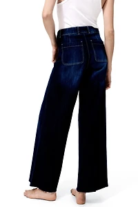 Wide High Jeans