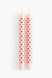 2-pack Patterned Candles