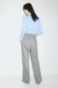 Dressy Linen-Blend Pants