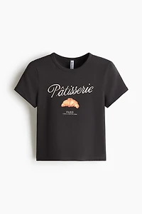 Fitted Cotton T-Shirt