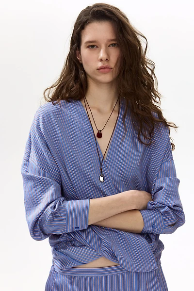 Wrapover Blouse