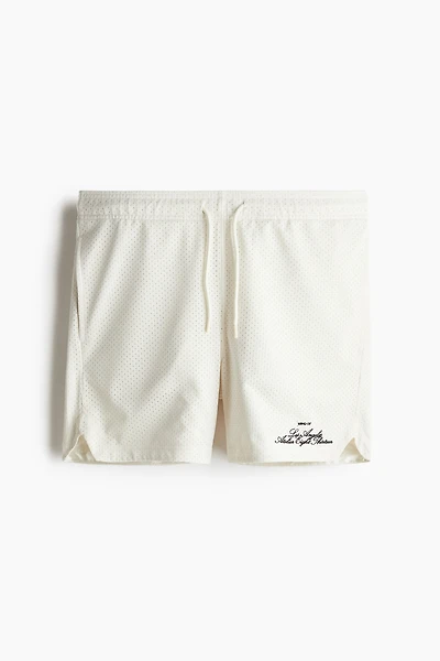 Regular Fit Mesh Shorts