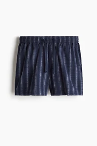 Cotton Pajama Shirt and Shorts
