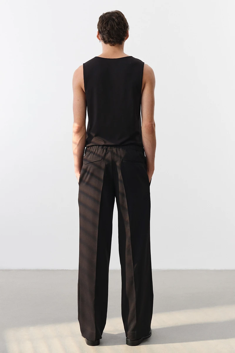 Slim-Fit Ribbed Tank Top