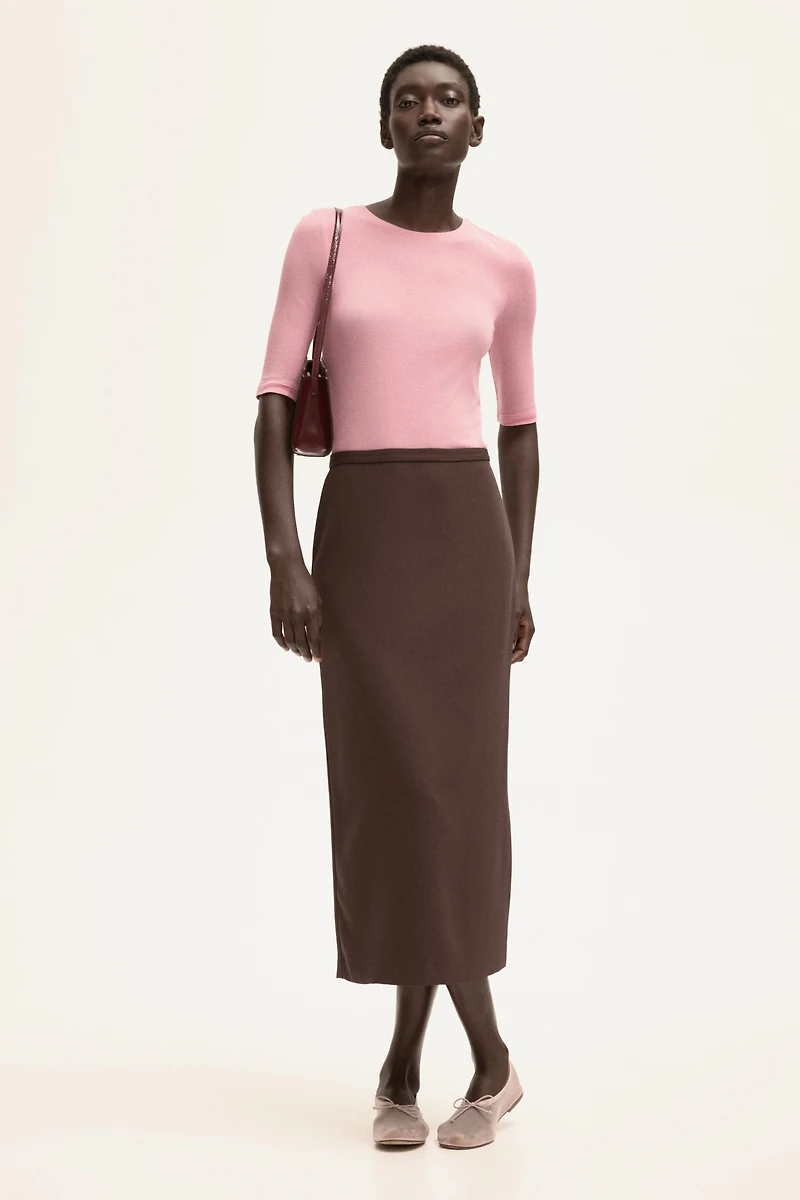 T-shirt en coton pima