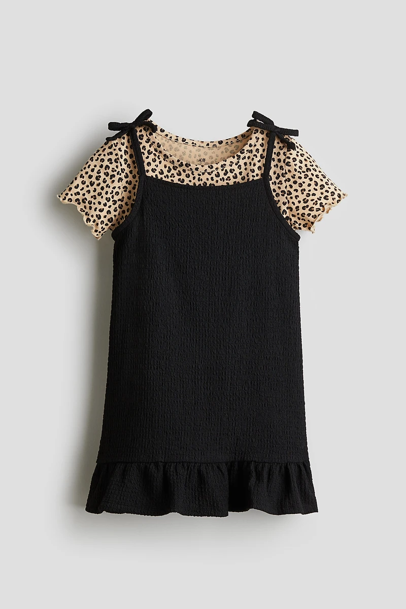 2-Piece Top and Dress Set