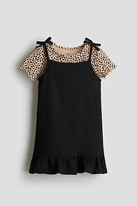 2-Piece Top and Dress Set