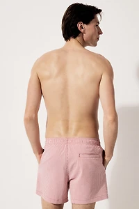Seersucker Swim Shorts