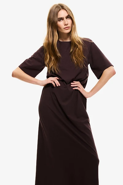 Longue robe T-shirt