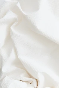 Seersucker King/Queen Duvet Cover Set