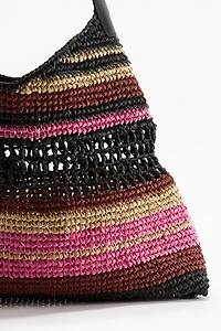 Straw Shoulder Bag