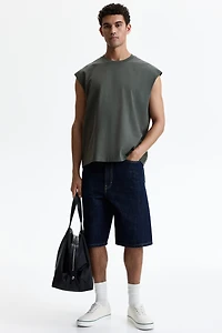 Relaxed-Fit Cotton Tank Top