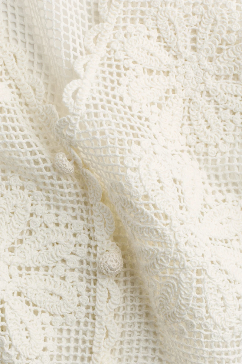 Crochet-Look Beach Top