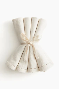 4-Pack Linen-Blend Napkins