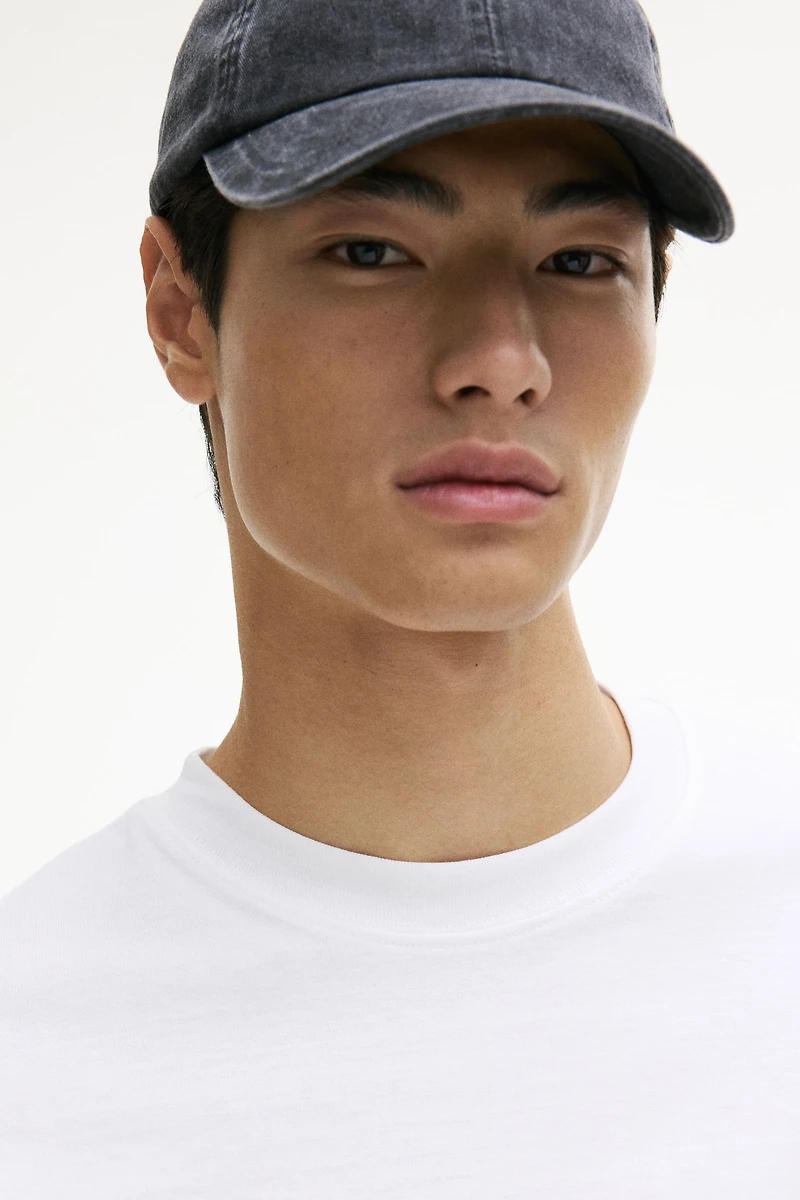 Loose-Fit Long-Sleeved Jersey Shirt