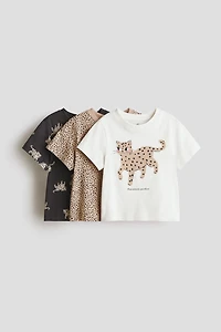 3-Pack Printed T-Shirts