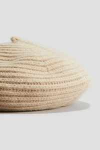 Béret en tricot