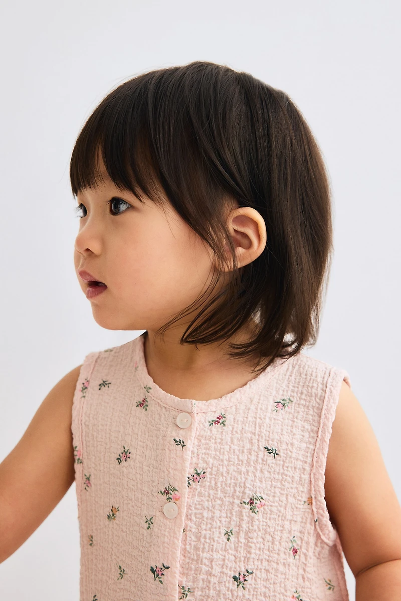 2-Piece Seersucker Set