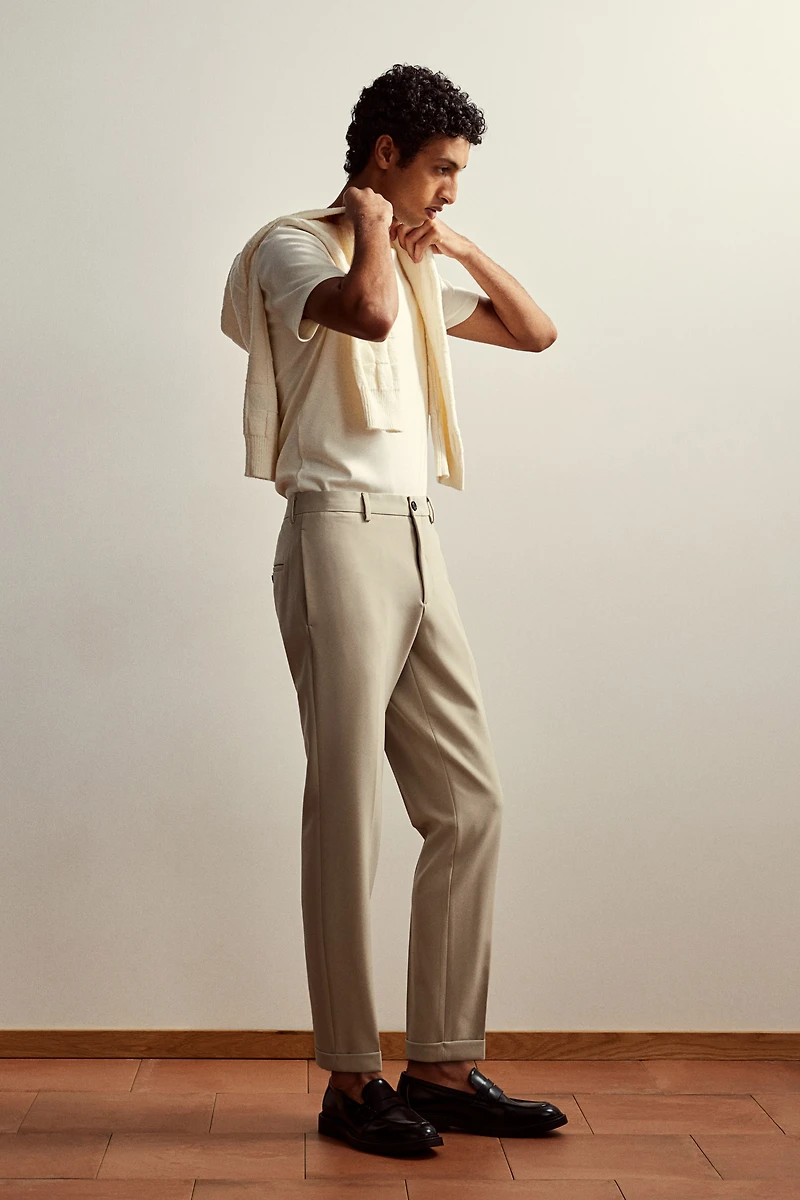 Slim Fit Tailored Pants