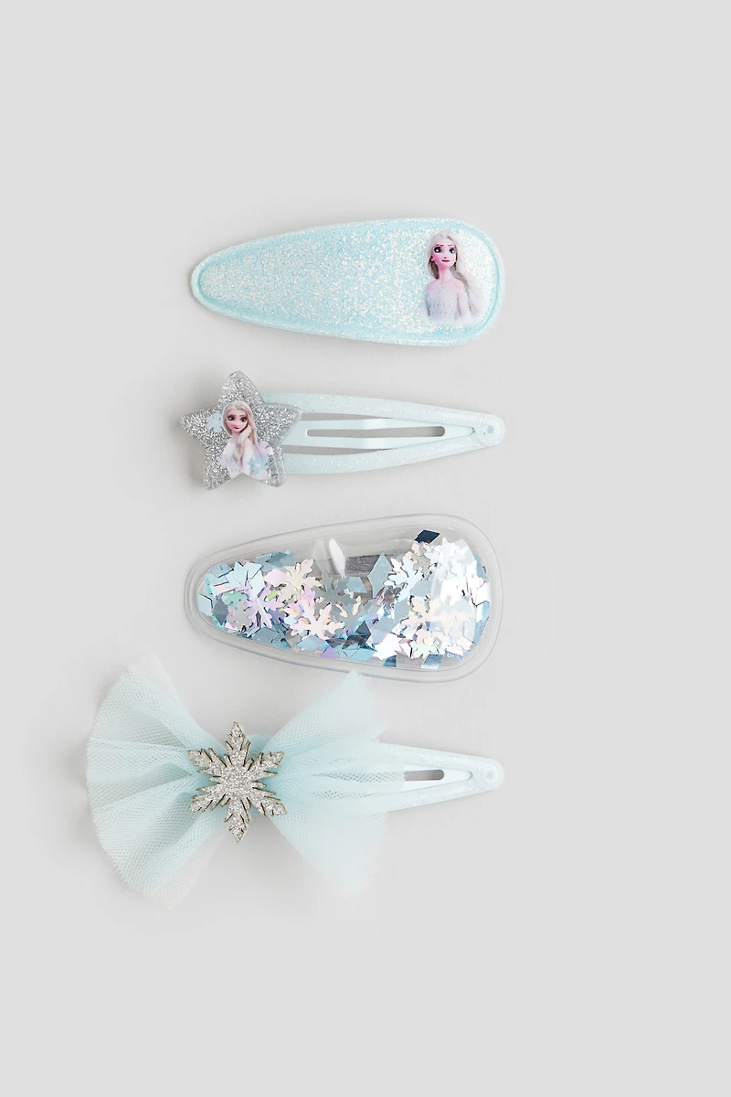 Lot de 4 barrettes