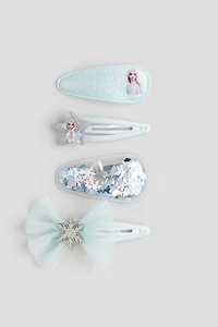 Lot de 4 barrettes