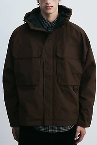 Loose Fit Water-Repellent Windbreaker
