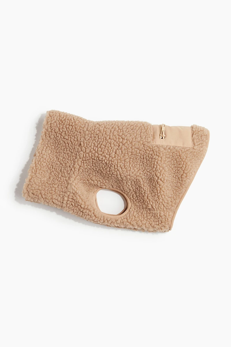 Veste pour chien en tissu peluche