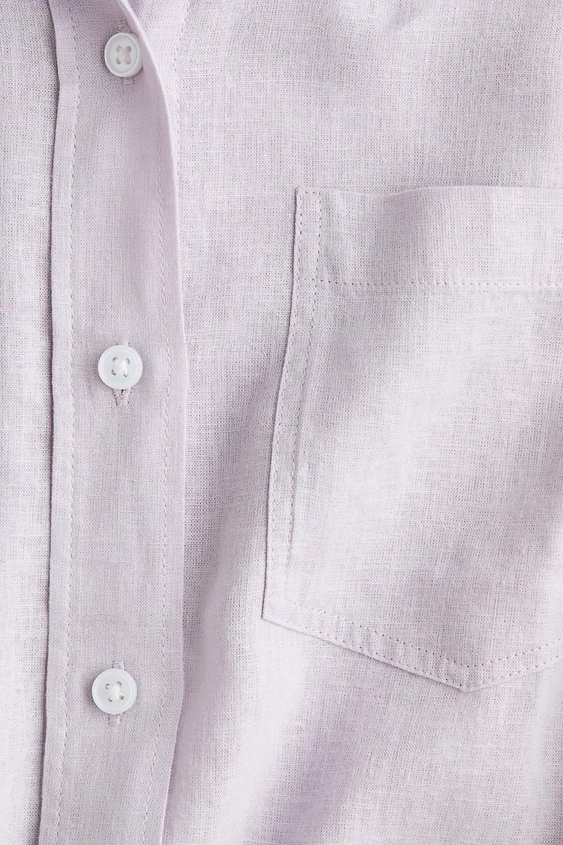 Linen-blend Shirt
