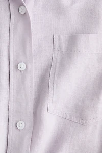 Linen-blend Shirt