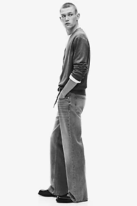 Jean bottillon coupe classique taille haute