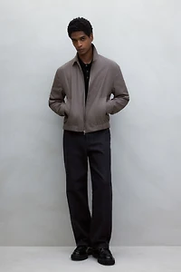 Veste coupe classique en sergé