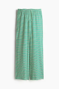 Wide-Leg Drawstring Pants