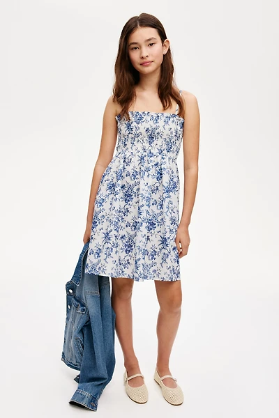 Cotton strappy dress