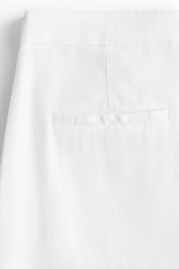 Dressy Linen-Blend Pants