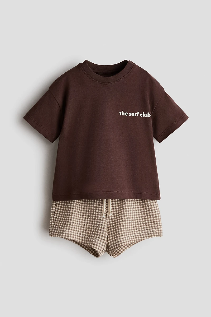 2-Piece Cotton Jersey Set