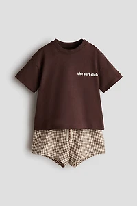 2-Piece Cotton Jersey Set