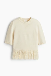 Sweater with Fringe